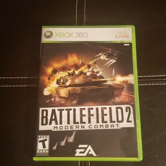 XBOX 360 BATTLEFIELD 2 Modern Combat - Picture 1 of 2